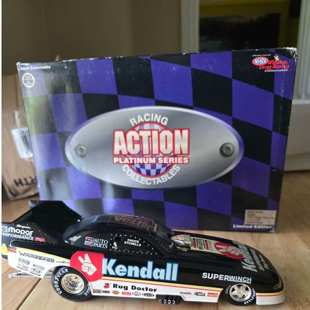 Action Platinum 1:24 Chuck Etchells 1997 Dodge Kendall Funny‎ Car W249729282